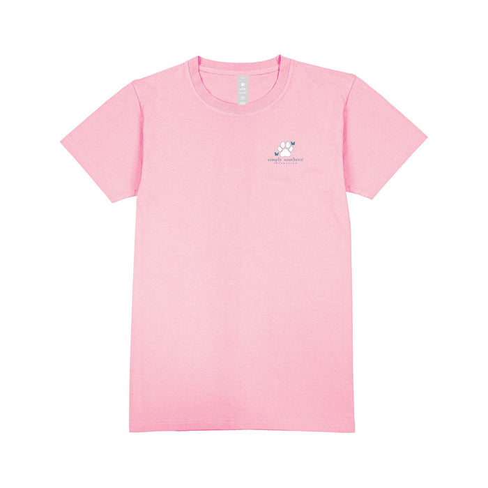 Youth Dog Paw Short Sleeve T-Shirt