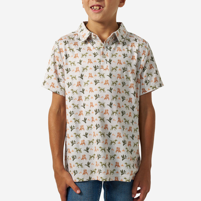 Youth Mallards and Dogs Polo