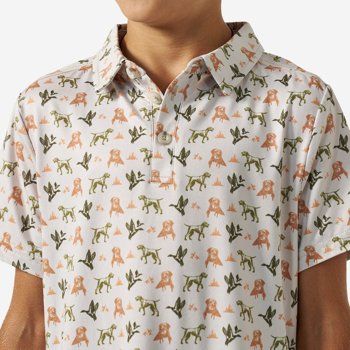Youth Mallards and Dogs Polo