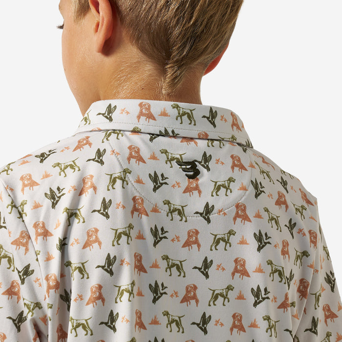 Youth Mallards and Dogs Polo