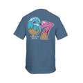 Youth Six 7 Ice Cream Short Sleeve T-Shirt in Indigo Blue